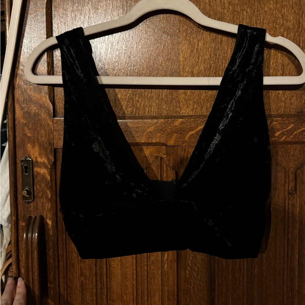 Small Crushed Velvet NBD Top